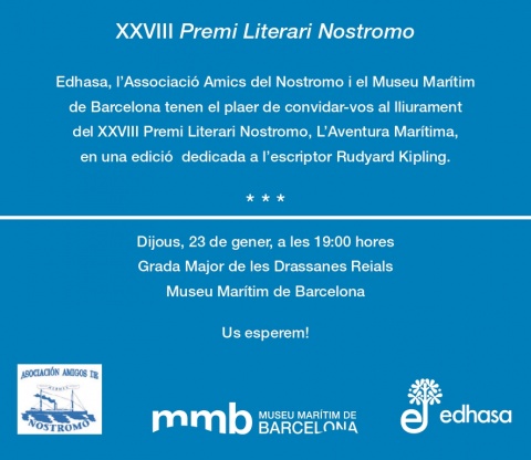 NOVA DATA D'ENTREGA DEL XXVIII PREMI NOSTROMO